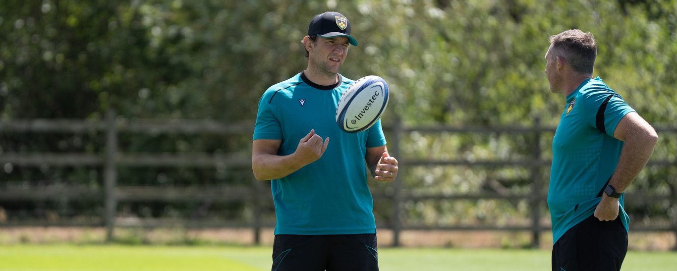 Phil Dowson of Northampton Saints