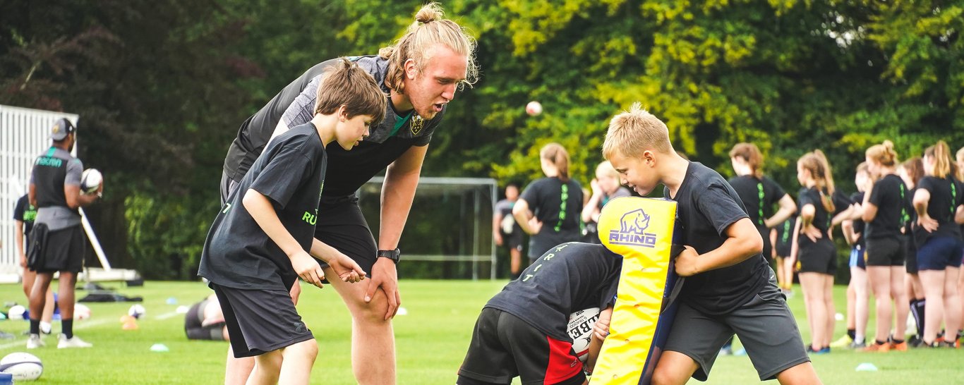 Northampton Saints rugby camps at Stowe School
