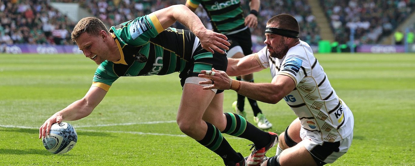 Fraser Dingwall of Northampton Saints