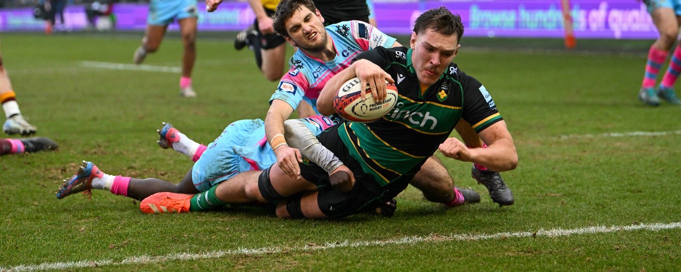 Tom Lockett of Northampton Saints