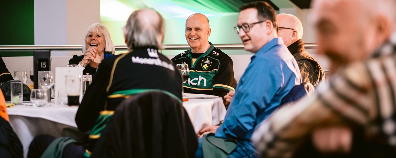 Relaxed surroundings, a delicious menu and a superb atmosphere make the Heroes Restaurant a fine choice for a matchday at cinch stadium at Franklin’s Gardens.