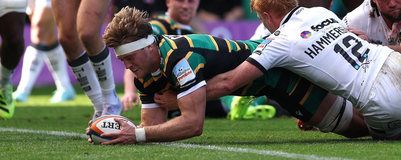 Alex Coles of Northampton Saints