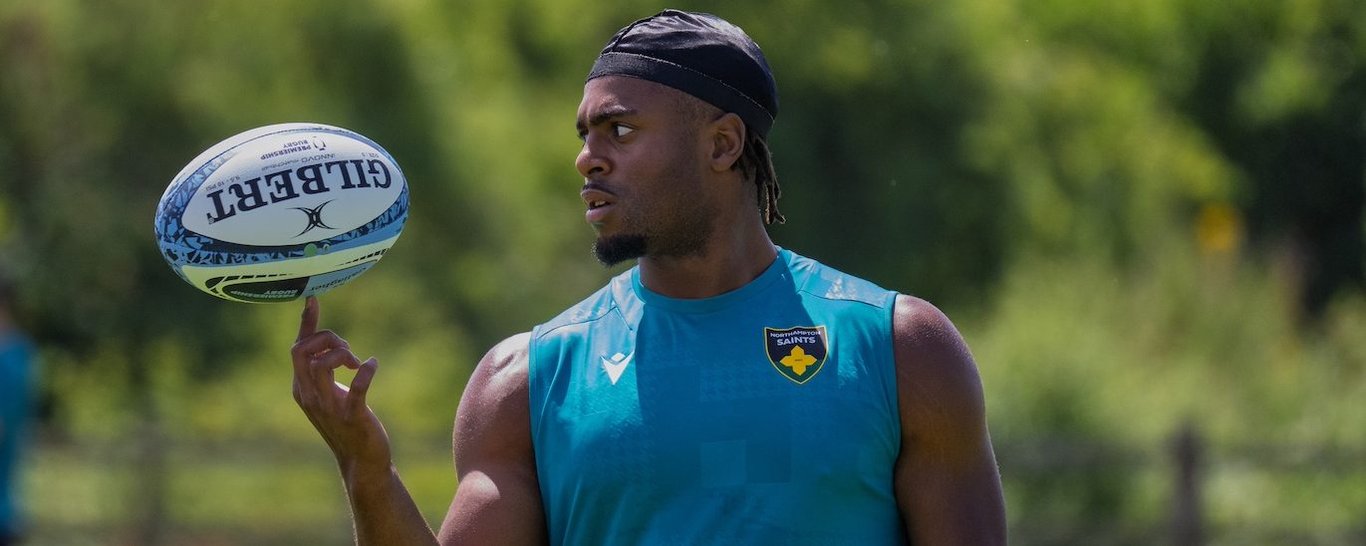 Chunya Munga of Northampton Saints