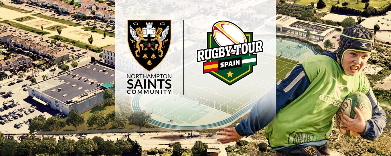 Northampton Saints has team up with RugbyToursSpain for a new camp in February 2024