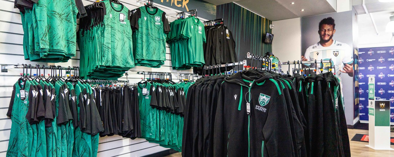 The Saints Store at cinch Stadium at Franklin’s Gardens