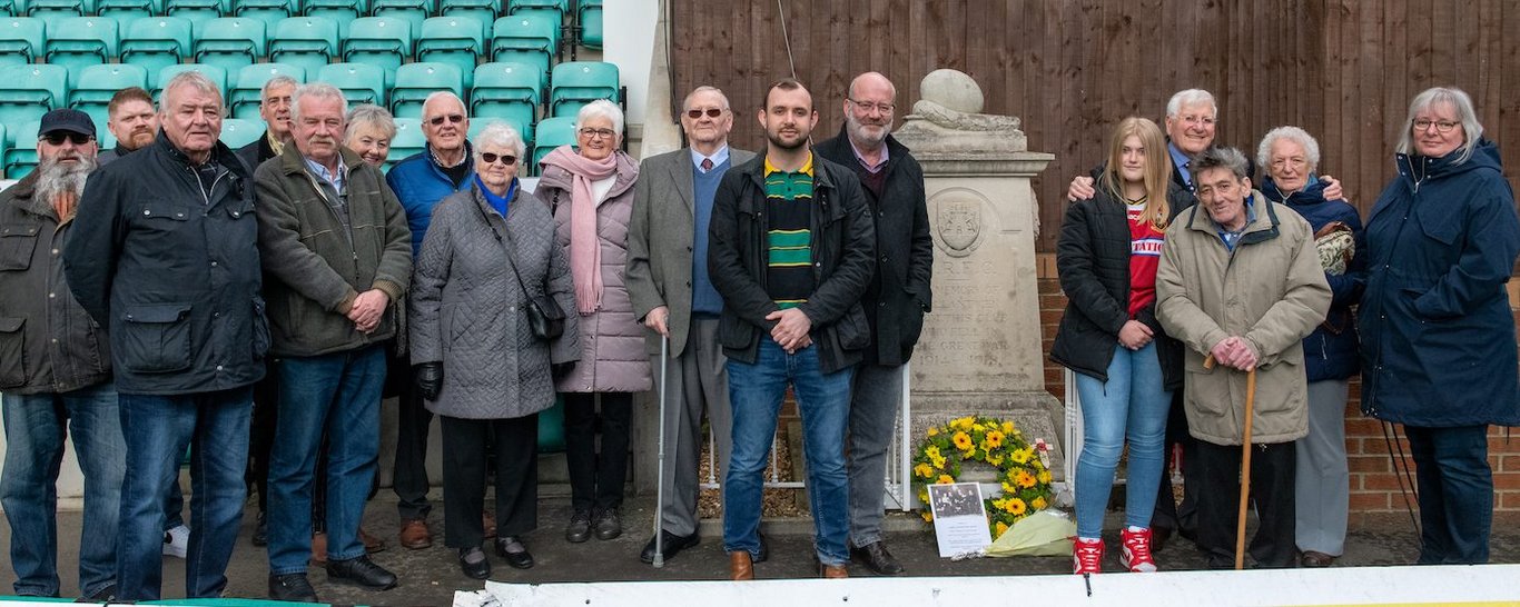 The Collins Family paid their respects