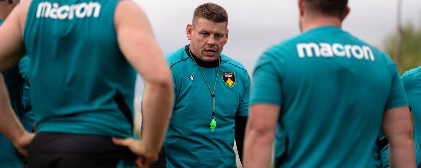 Lee Radford of Northampton Saints