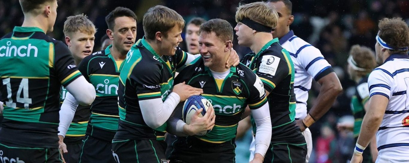 Fraser Dingwall of Northampton Saints