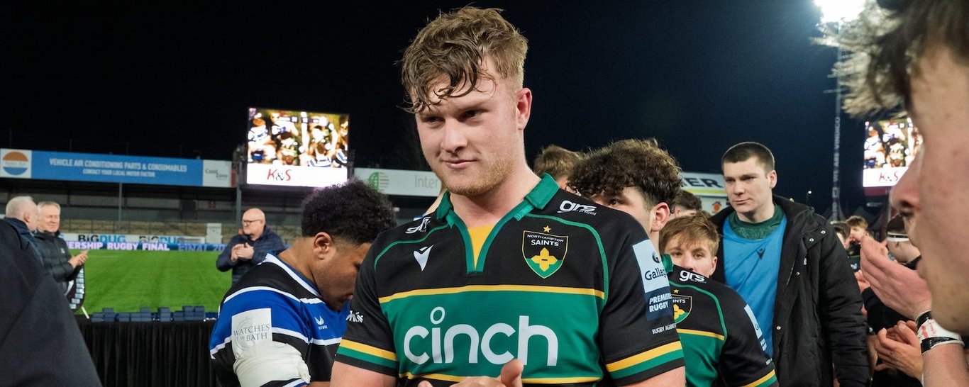 Jack Lawrence of Northampton Saints Under-18s.