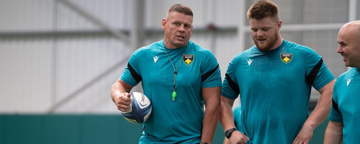 Lee Radford of Northampton Saints