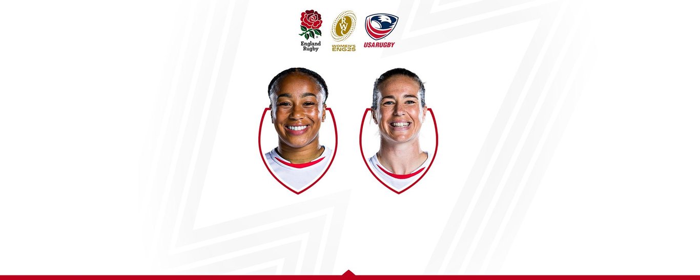 Sadia Kabeya and Emily Scarratt of Loughborough Lightning