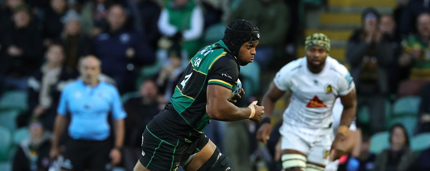 Northampton Saints’ Chunya Munga during the 2024/25 season.