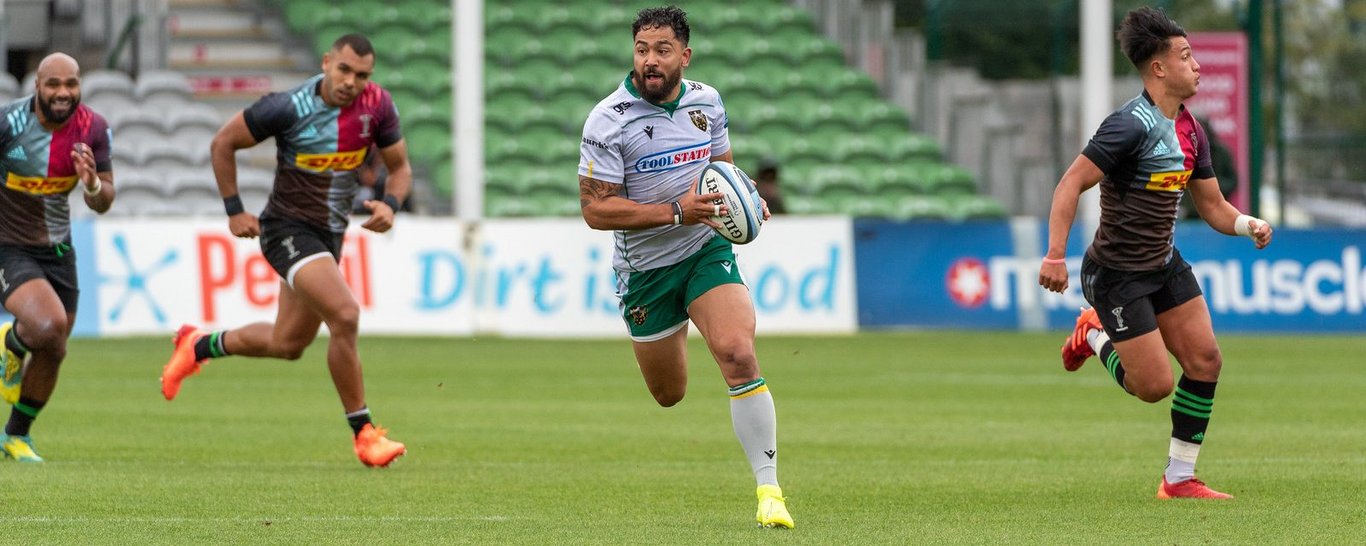 Matt Proctor in action for Northampton Saints