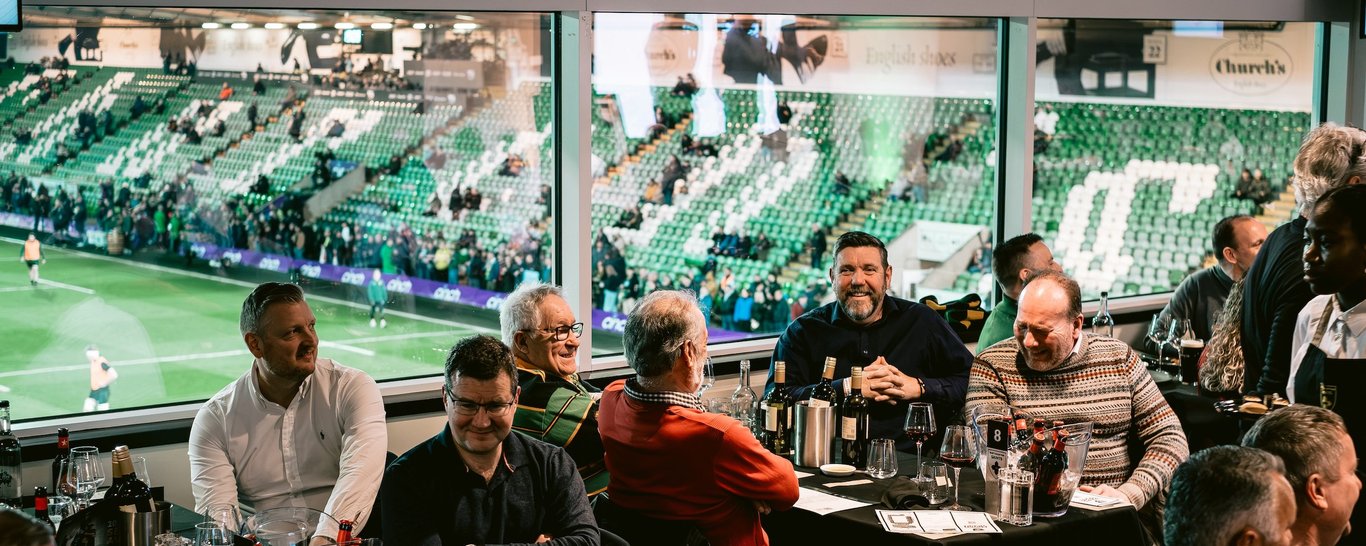 Matchday in the Michael Jones Jeweller Champions Suite is the ultimate backdrop.