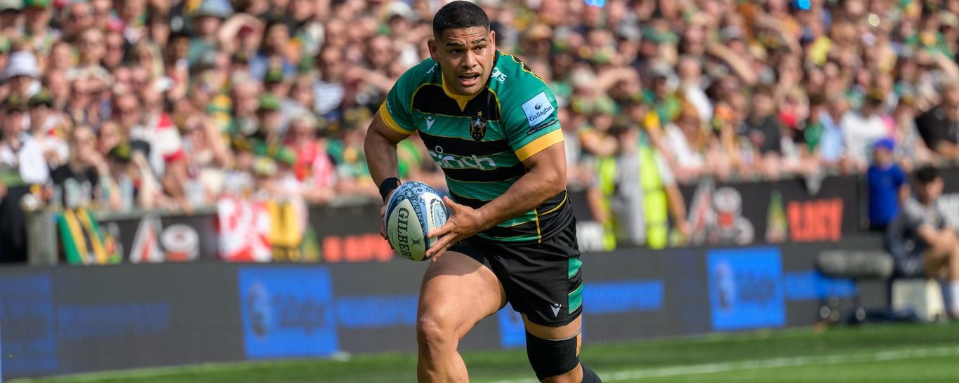 Northampton Saints' Sam Matavesi