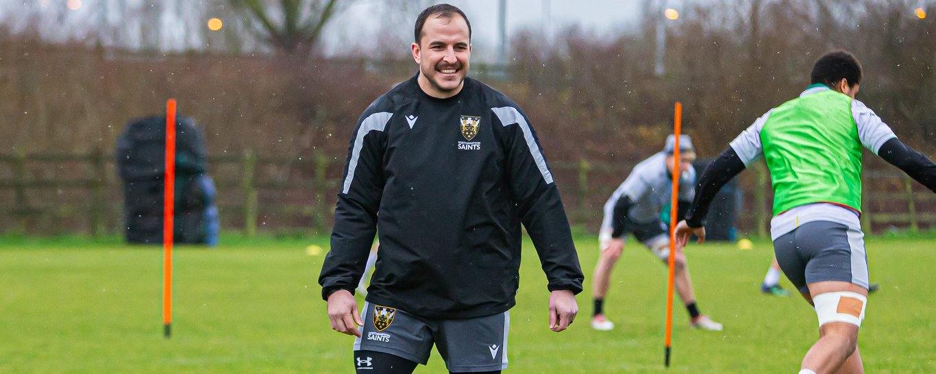 Burger Odendaal of Northampton Saints