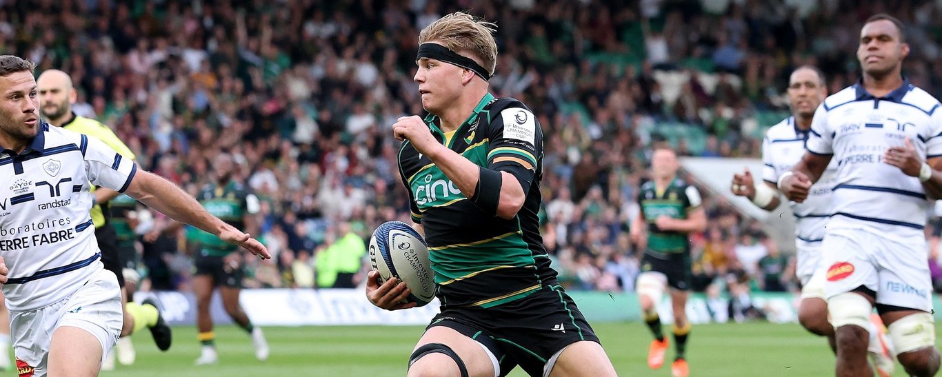 Henry Pollock of Northampton Saints