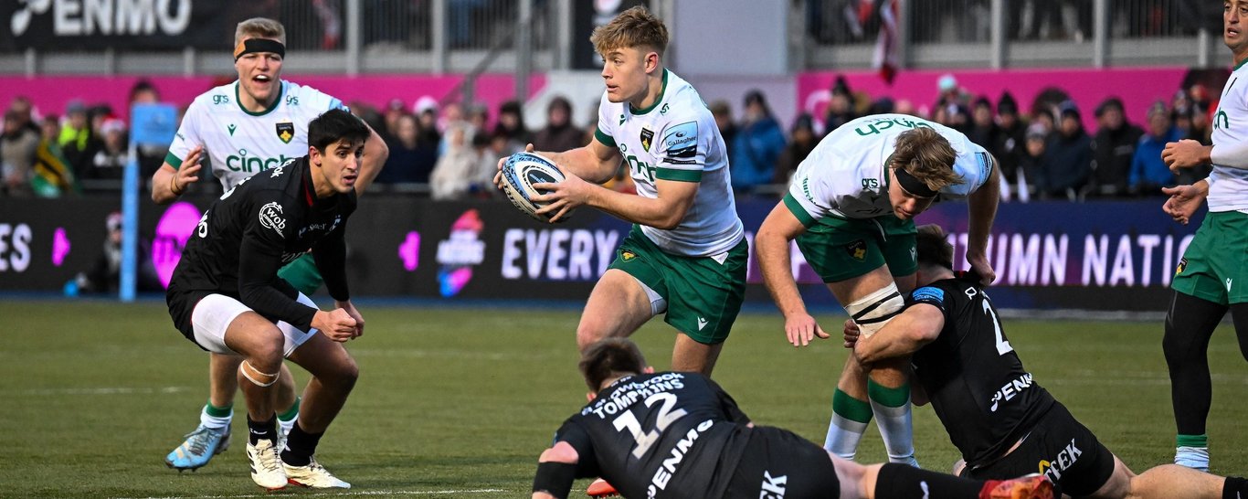 Fin Smith of Northampton Saints