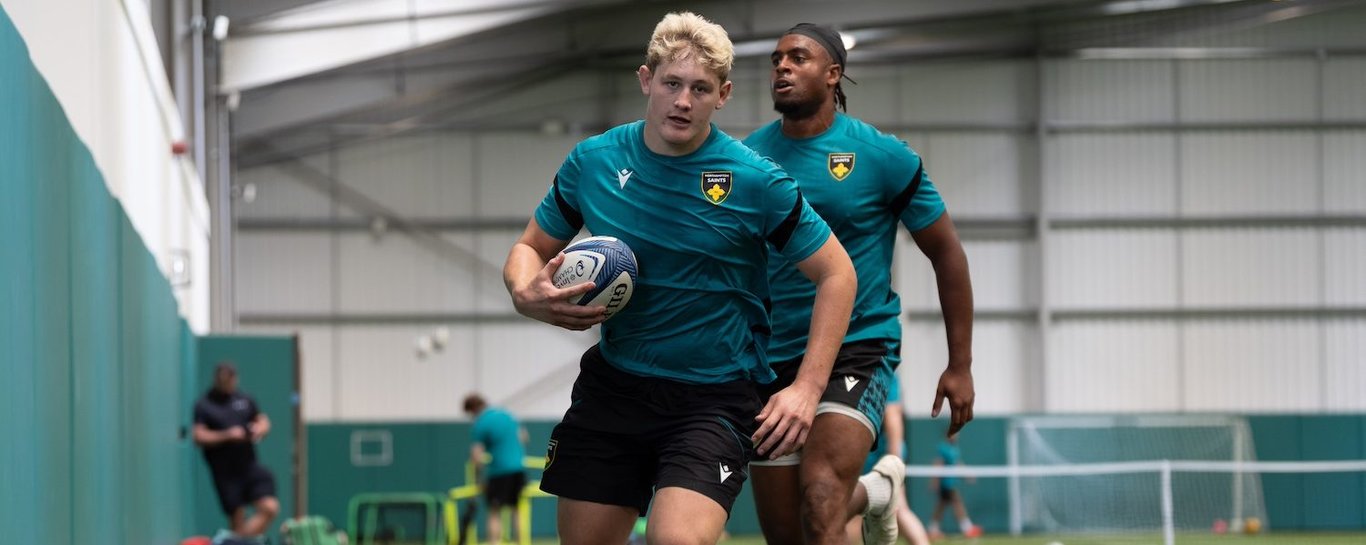Charlie Ulcoq of Northampton Saints