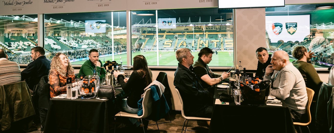 Matchday in the Michael Jones Jeweller Champions Suite is the ultimate backdrop.
