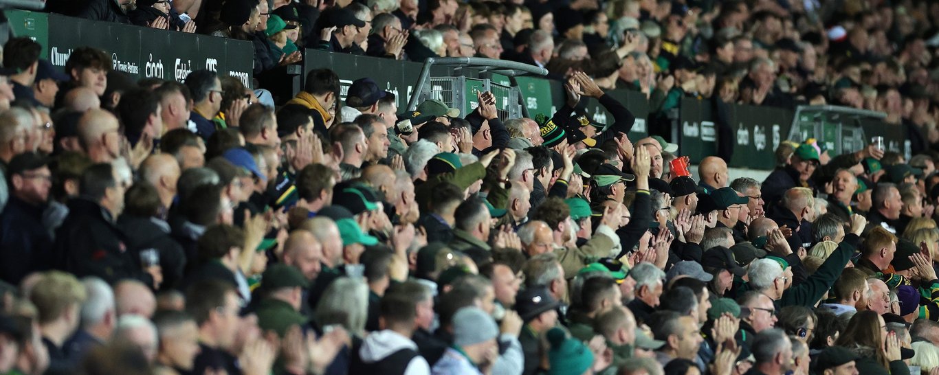 Northampton Saints supporters have sold out cinch Stadium at Franklin’s Gardens for Saints vs Harlequins