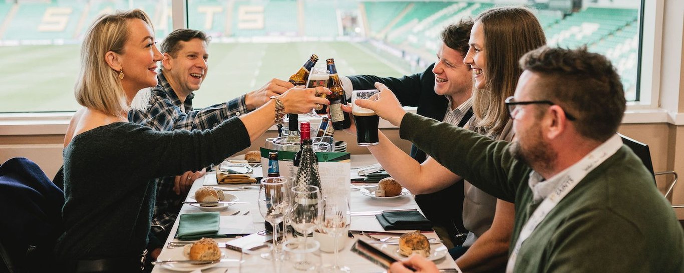 The Michael Jones Jeweller Champions Suite at Franklin’s Gardens, Northampton