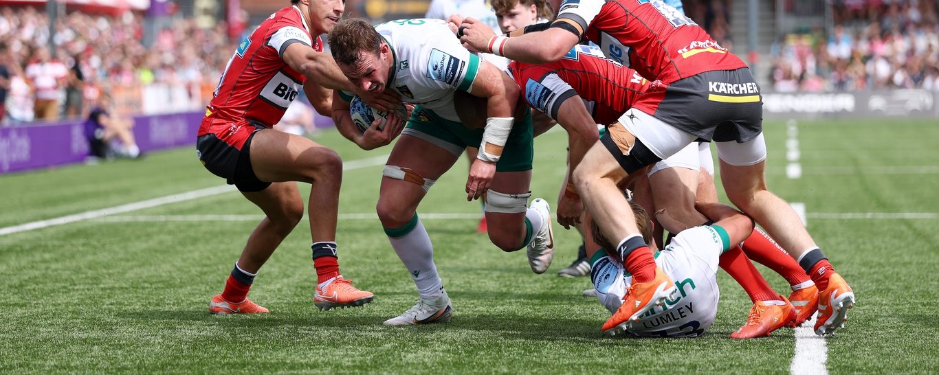 Fyn Brown of Northampton Saints