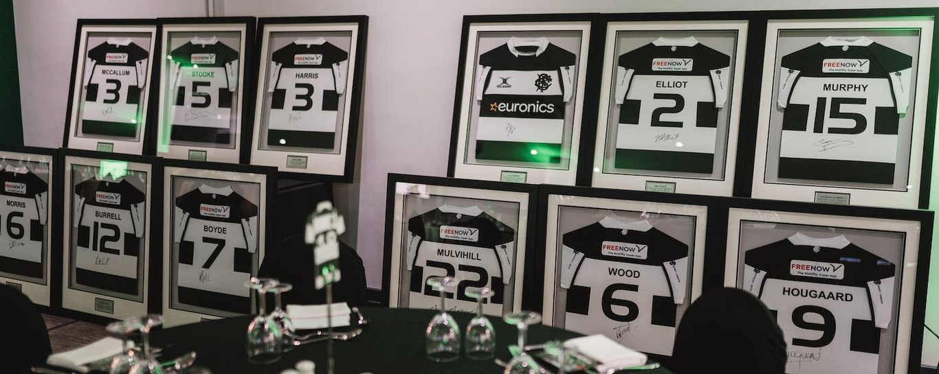 The Barbarians luncheon at Franklin’s Gardens