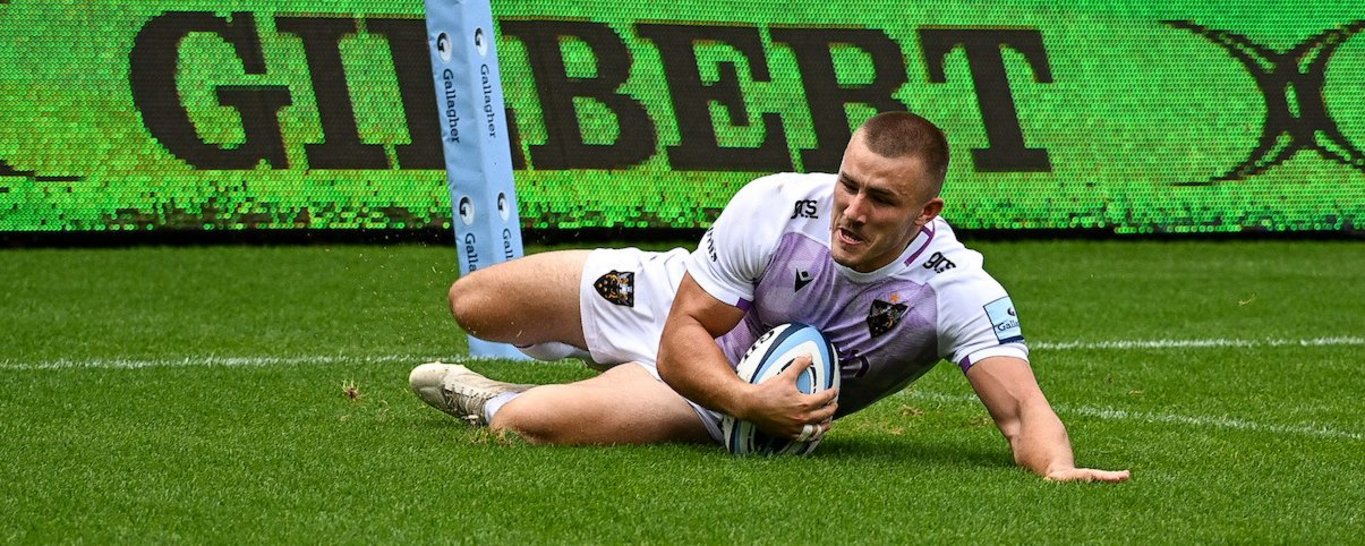 Ollie Sleightholme of Northampton Saints