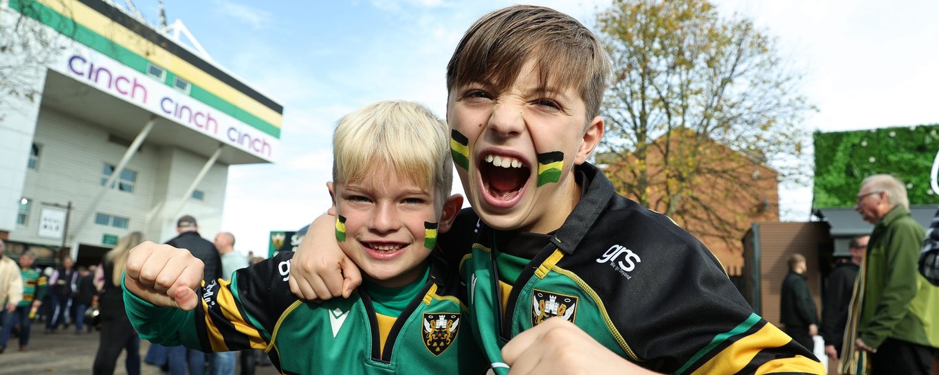 Northampton Saints supporters