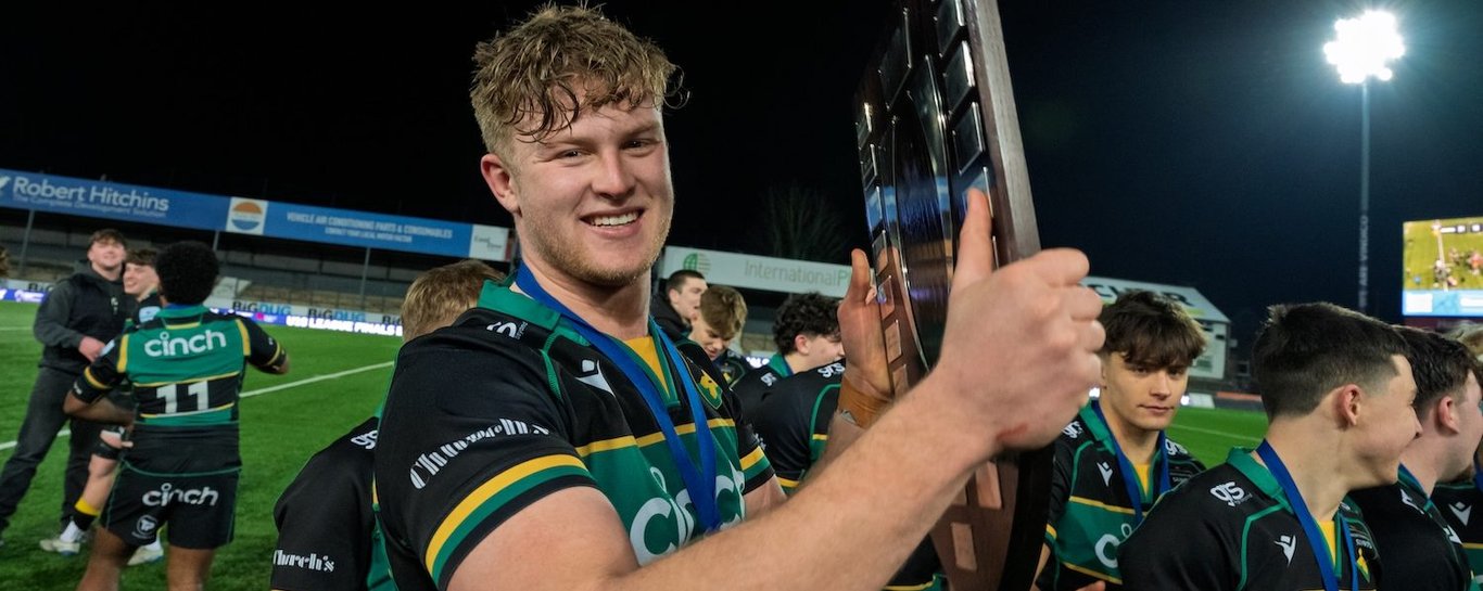 Jack Lawrence of Northampton Saints Under-18s.