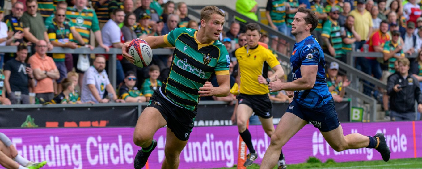 Will Glister of Northampton Saints