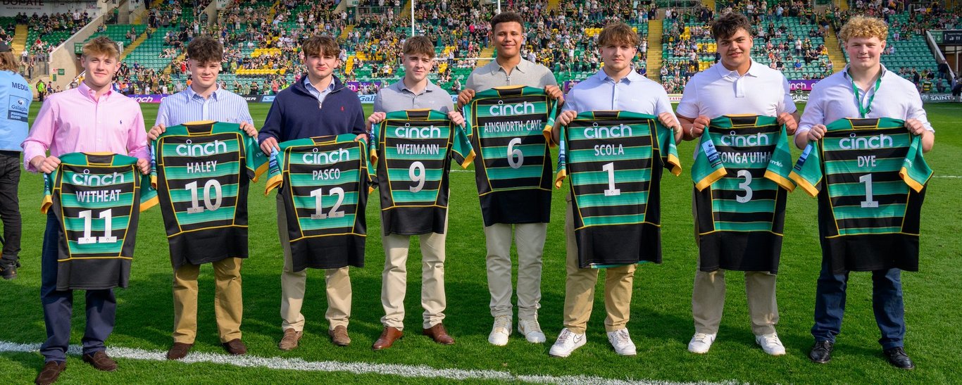 Eight players will join Saints’ Senior Academy in 2024/25