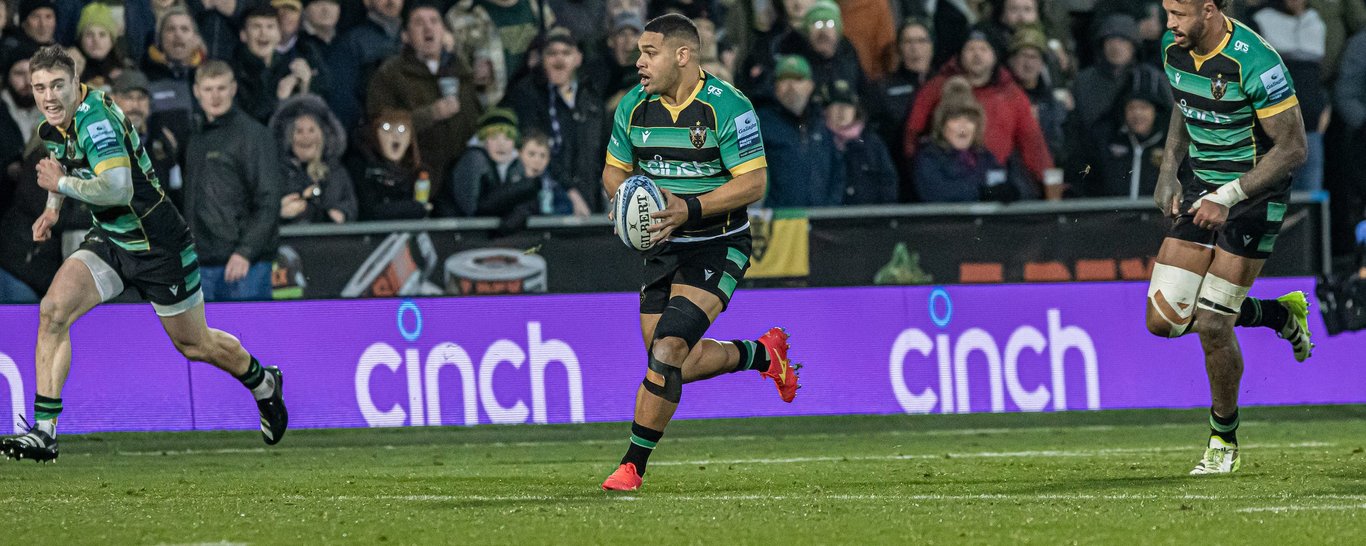 Sam Matavesi of Northampton Saints