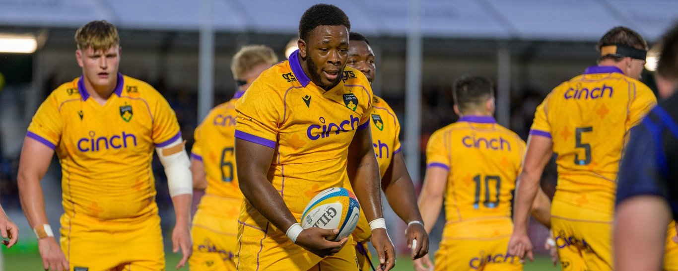 Emmanuel Iyogun of Northampton Saints