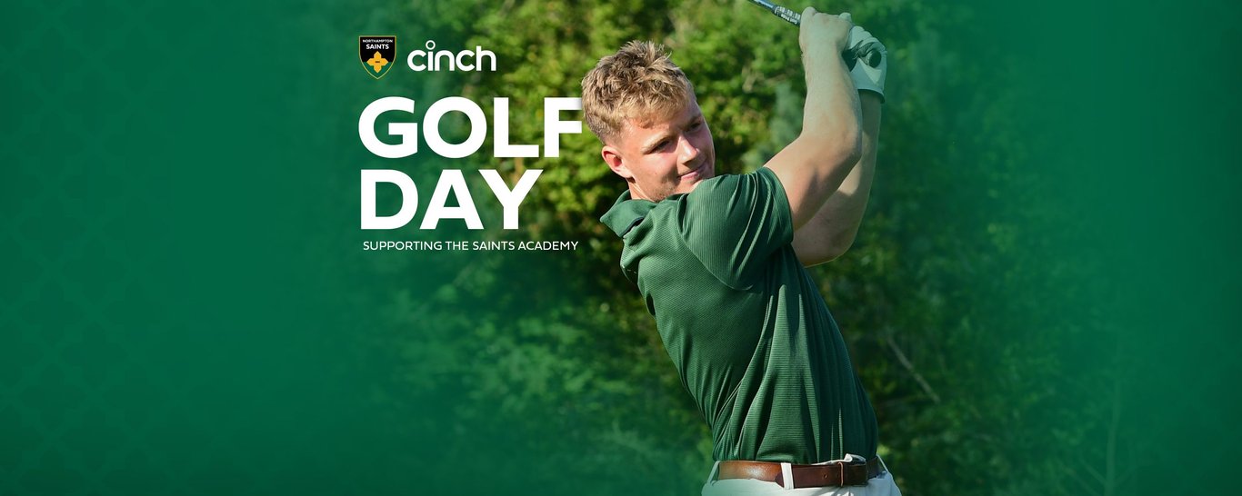 Northampton Saints’ finest will tee it up at Northamptonshire County Golf Club