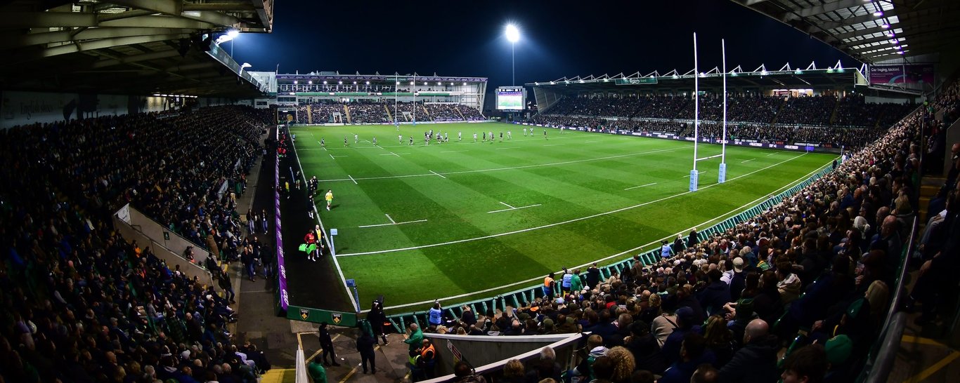 A general view of a sold out cinch Stadium at Franklin’s Gardens