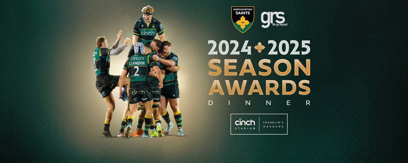 Northampton Saints will host their Season Awards in May