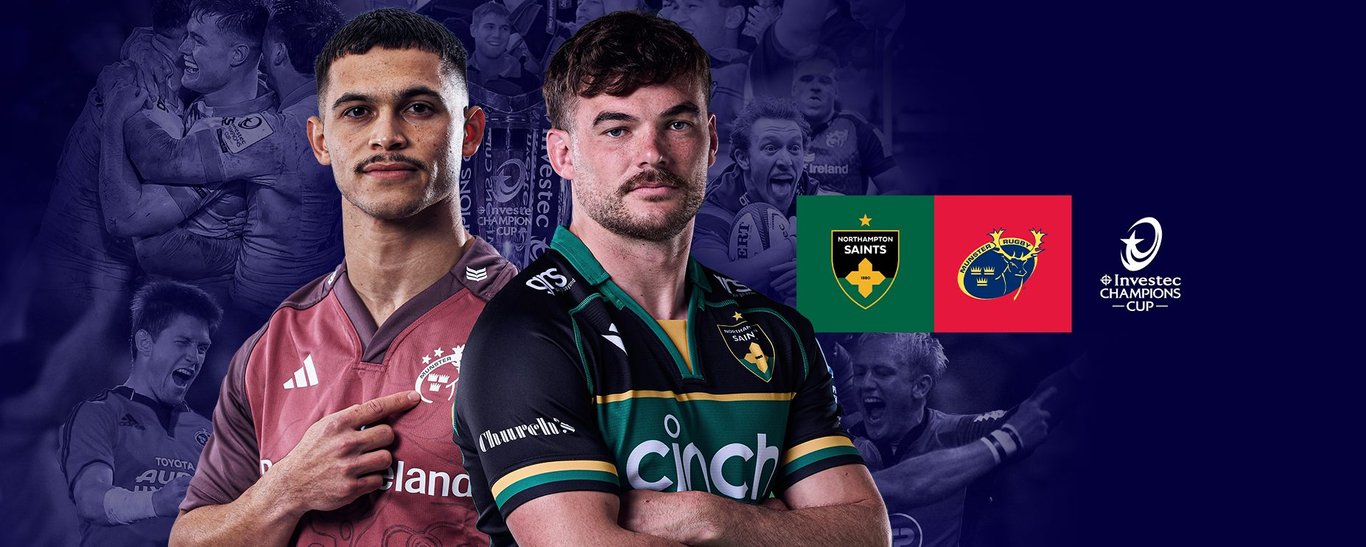 Tickets for Saints vs Munster are on sale now!