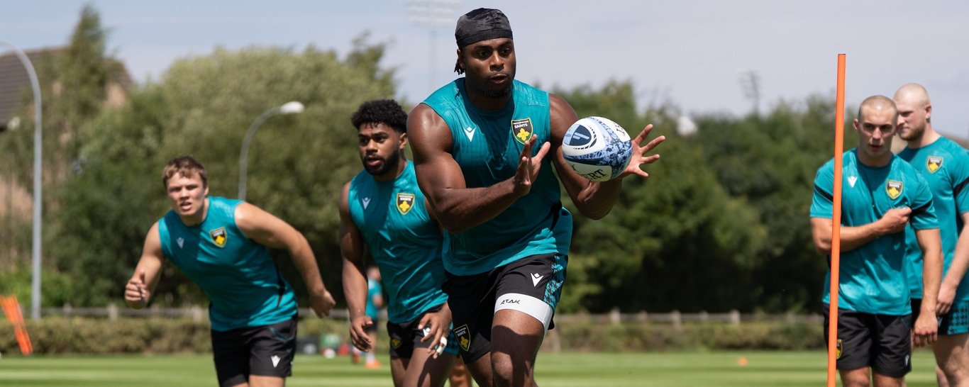 Chunya Munga of Northampton Saints