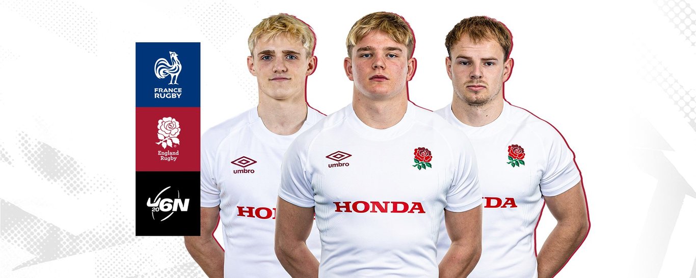 Toby Cousins, Archie McParland and Henry Pollock all start for England Under-20s against France.