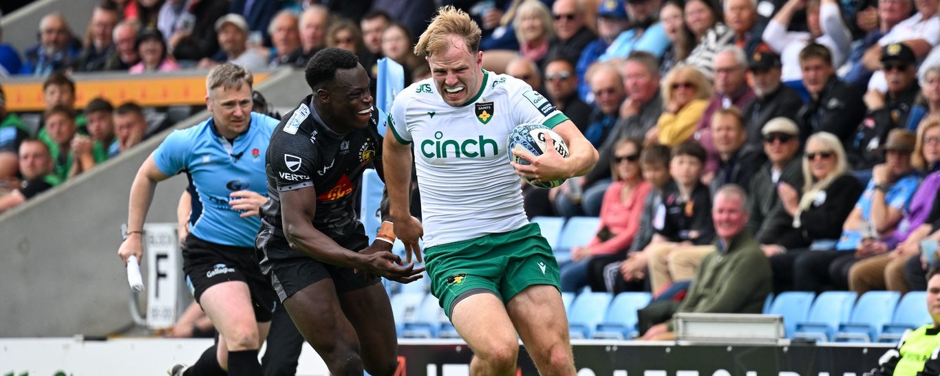 Toby Cousins of Northampton Saints