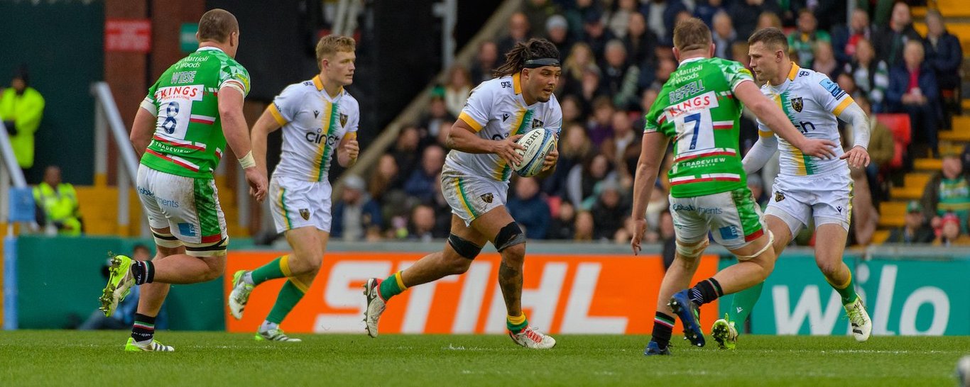 Lewis Ludlam of Northampton Saints