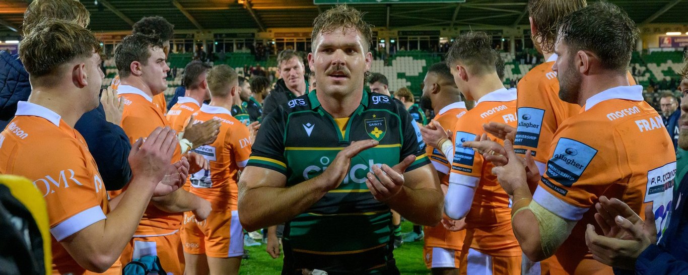 Angus Scott-Young of Northampton Saints