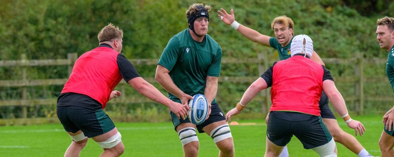 Alex Coles of Northampton Saints