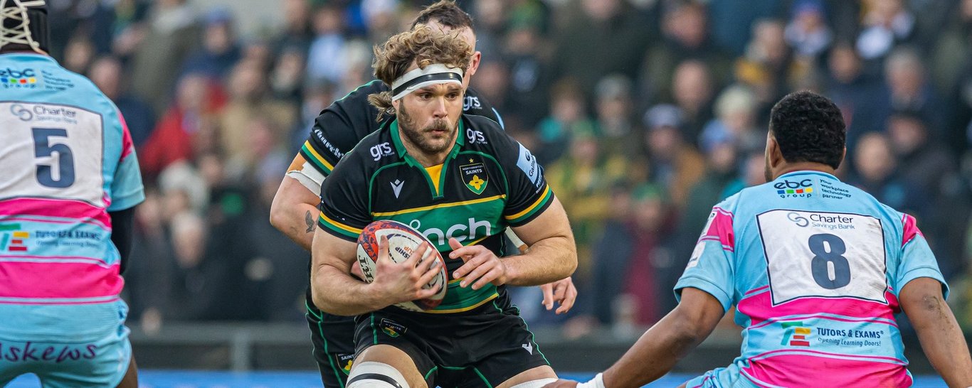 Angus Scott-Young of Northampton Saints