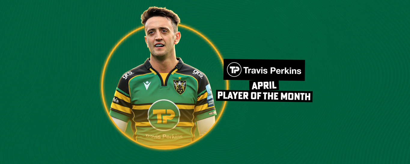 Alex Mitchell has been named Travis Perkins Player of the Month for April
