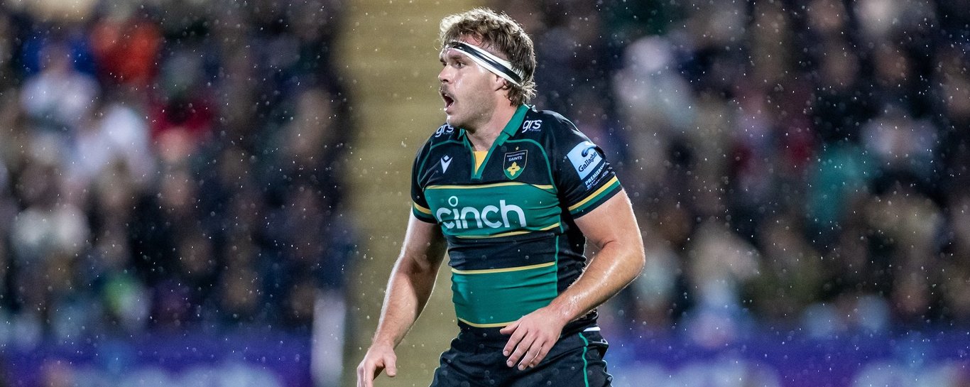 Angus Scott-Young of Northampton Saints