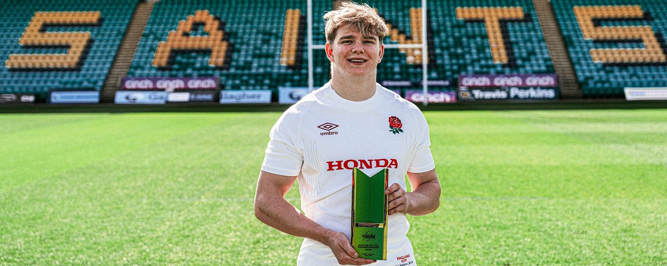 Henry Pollock has been named the Under-20 Six Nations Player of the Championship.