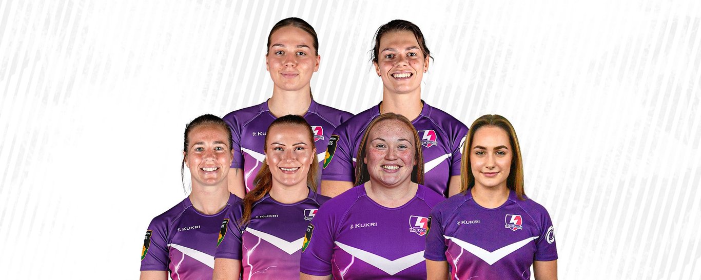 Lilli Ives Campion, Helena Rowland, Emily Scarratt, Cath O’Donnell, Laura Keates and Bo Westcombe-Evans.